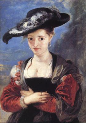 Peter Paul Rubens Susanna Fourment or Le Cbapeau de Paille (mk01) oil painting image
